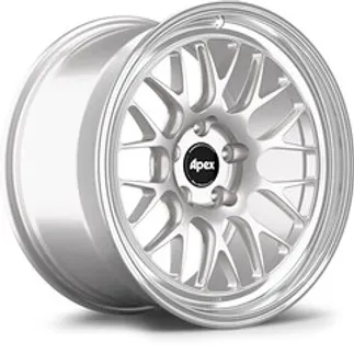Apex ML-10RT Forged Porsche Wheel 20X12 ET47 (PSCL / 101) - Race Silver - Machined 